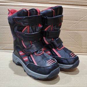 Size 13 Little Boys Black Snow Boots